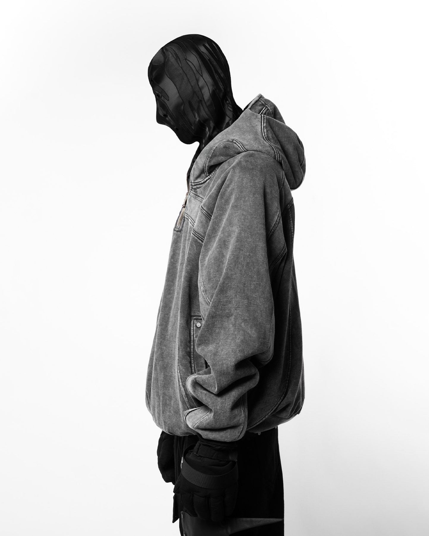 Classic Balaclava Half Zip Hoodie