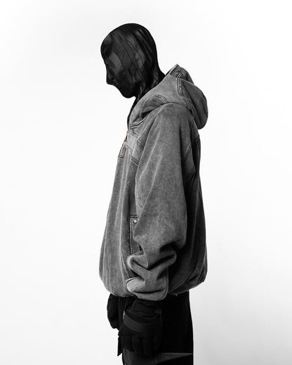 Classic Balaclava Half Zip Hoodie