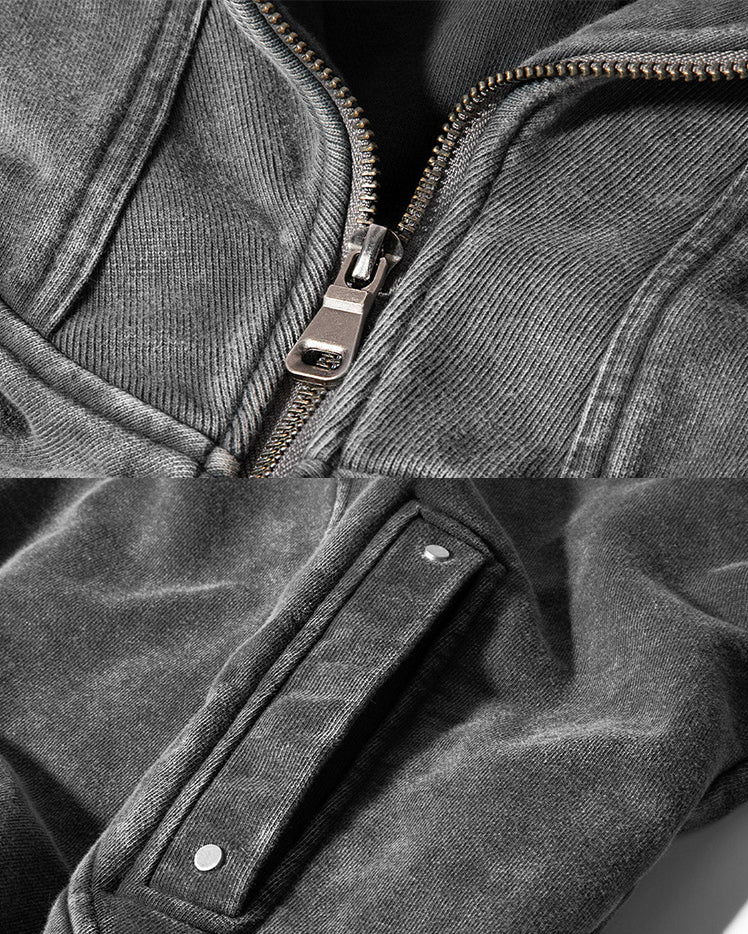 Classic Balaclava Half Zip Hoodie