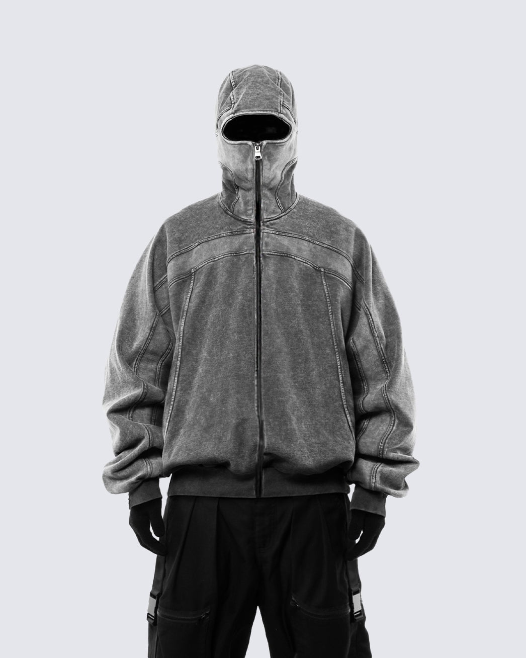 Balaclava Full Zip Hoodie