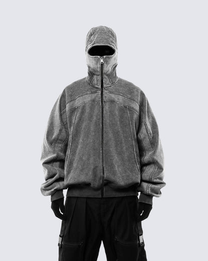 Balaclava Full Zip Hoodie