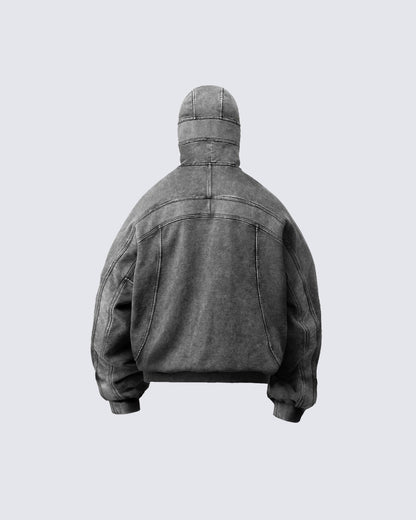 Balaclava Full Zip Hoodie