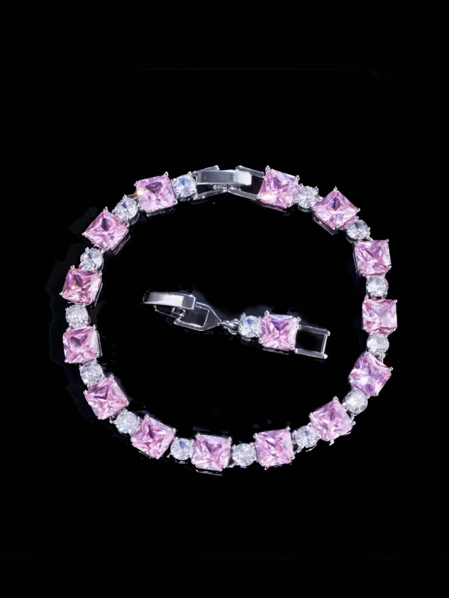 Cube Bracelet | Silver