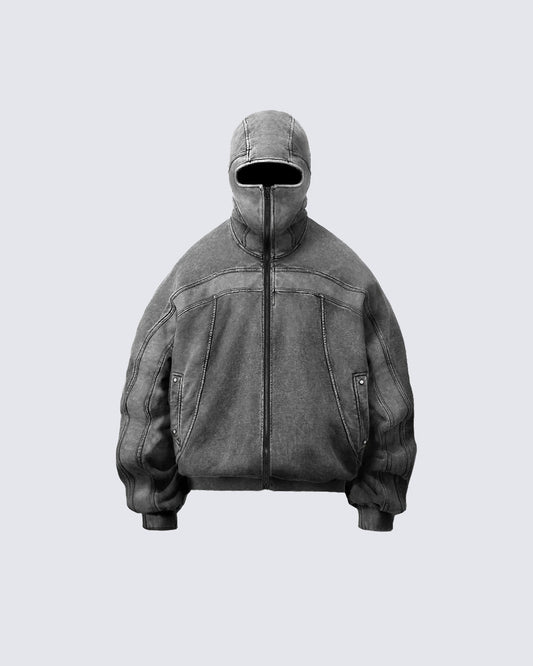 Balaclava Full Zip Hoodie